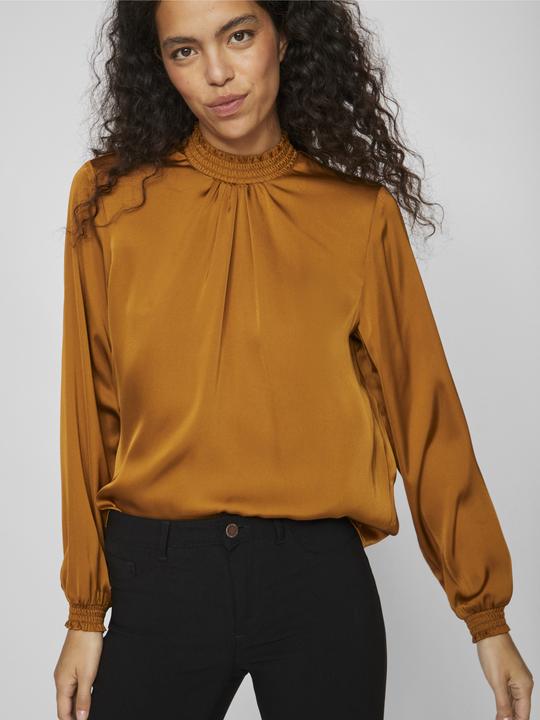 Actual product image Vila High Neck Top with Long Sleeves (36)