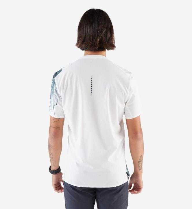 Image du produit Kiprun Laufshirt kurzarm Langstrecke Herren - Run 900 Ultra beige Print (L)