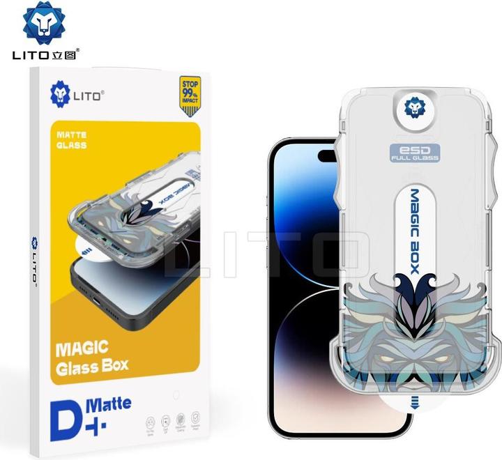 Immagine prodotto Lito MatteGuard incl. strumento di installazione (1 Pezzo/i, Apple iPhone 14 Pro)