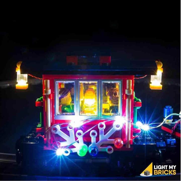Produktbild Light my bricks LED Licht Set für LEGO Festlicher Weihnachtszug