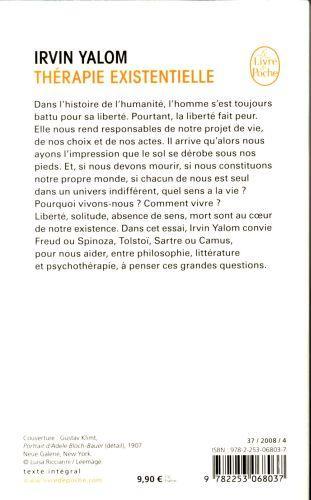 Actual product image Thérapie existentielle (French, Yalom Irvin D., 2017)