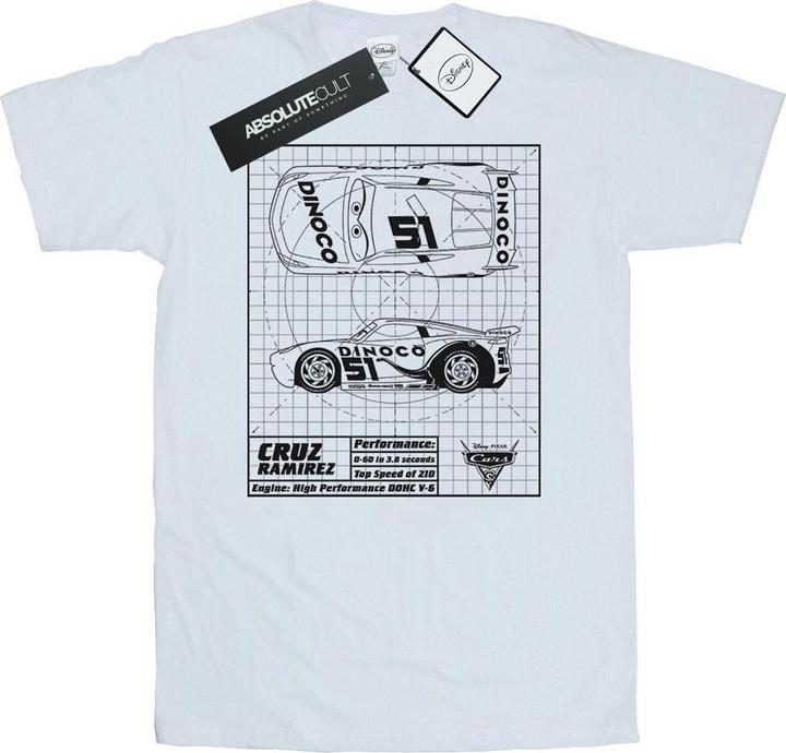 Produktbild Disney Cars Cruz Ramirez Blueprint TShirt (XL)