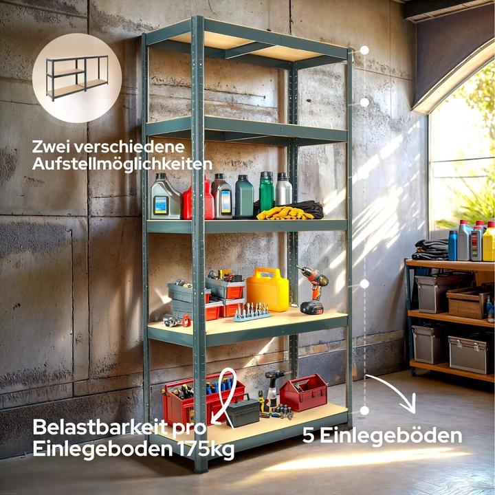 Actual product image Arebos Heavy duty shelf