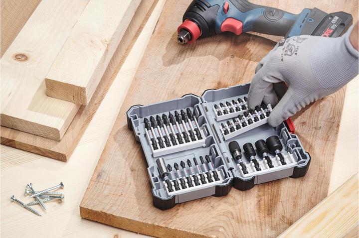 Produktbild Bosch Professional Zubehör 35-tlg. Impact Control HSS-Bohrer- und Schrauberbit-Set (6 mm, 7 mm, 5 mm, 3/8", 10mm, 8 mm, 3/4", 1/4", 2 mm, 1/2", 4 mm)