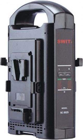 Image du produit Swit SC-302S | Chargeur séquentiel 2ch, V-mount (Chargeur)