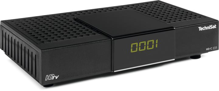 Immagine prodotto TechniSat HD-C 233 DVB-C Receiver schwarz (DVB-C, Slot CI+)