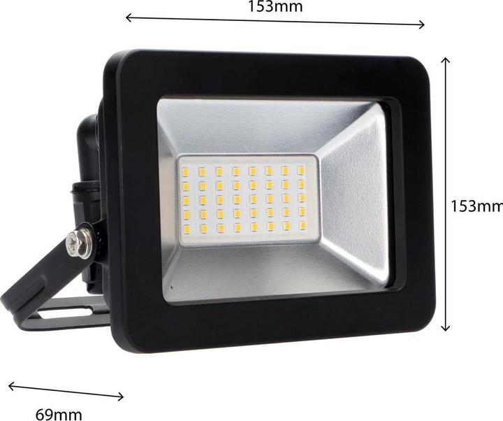Image du produit Shada LED Projecteur 30W noir