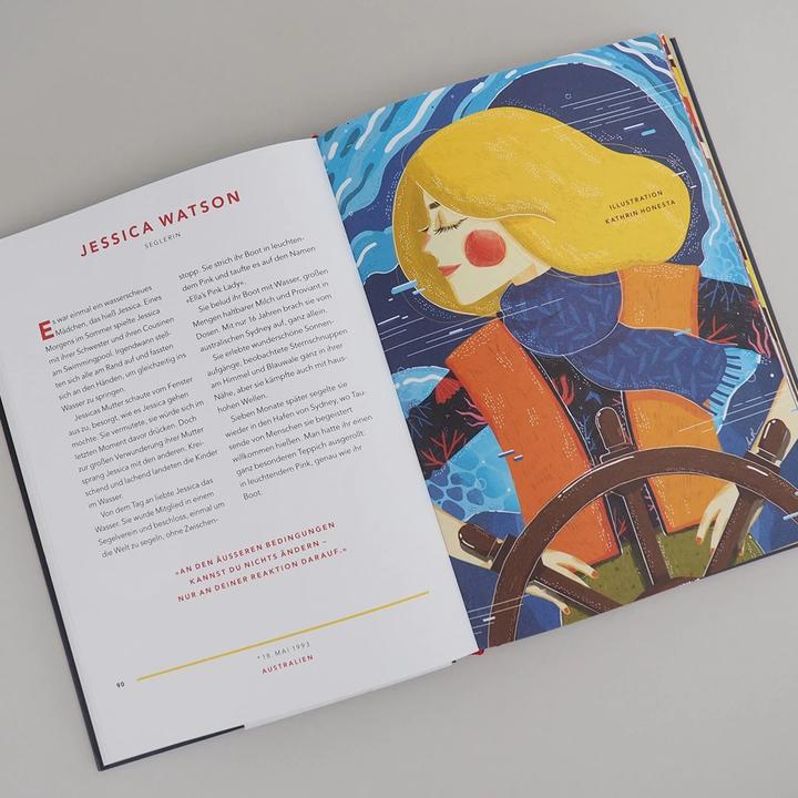Produktbild Good Night Stories for Rebel Girls (Deutsch, Elena Favilli, Francesca Cavallo, 2017)