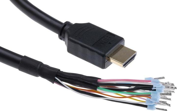 Produktbild Rs Pro HDMI-Kabel A HDMI Stecker B offenes Ende, 5 (0.19 m, HDMI)