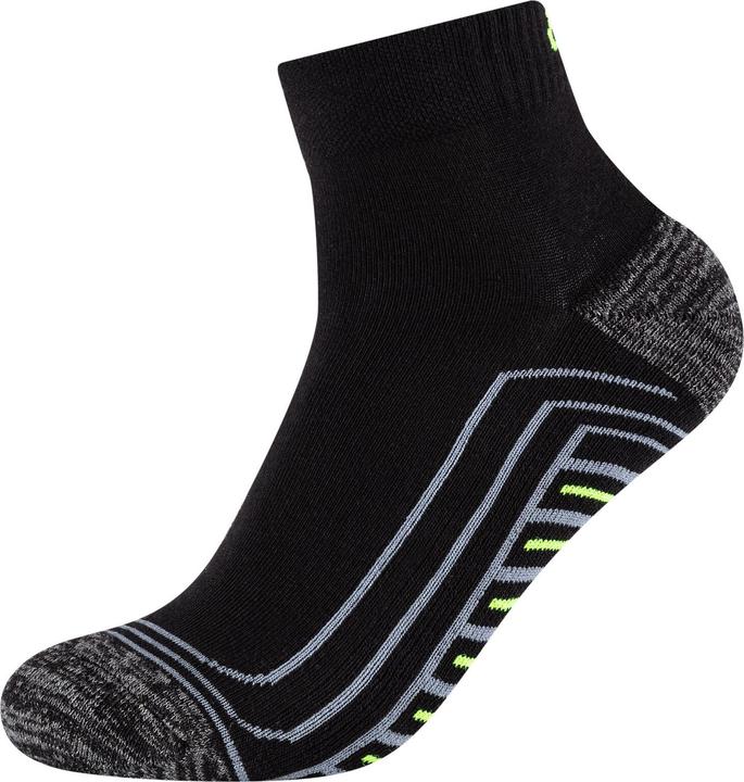 Actual product image Skechers Unisex Basic Cushioned Quarter 4p (pack of 4, 35, 38)