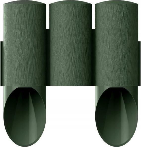 Cellfast Gartenpalisade MAXI 2,1 m 3 Elemente grün - 34-012 (210 cm)