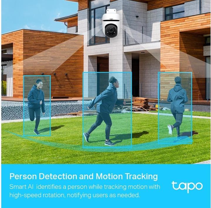 Productafbeelding TP-Link Buiten Pan/Tilt beveiligingscamera met Wi-Fi (1920 x 1080 Pixels)