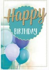 Produktbild Susy Card Geburtstagskarte Glitzer "Hurra" (1 Stk.)