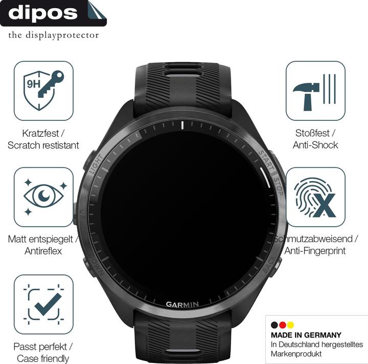 Image du produit Dipos Anti-Shock Film de Protection d’écran Anti-reflet