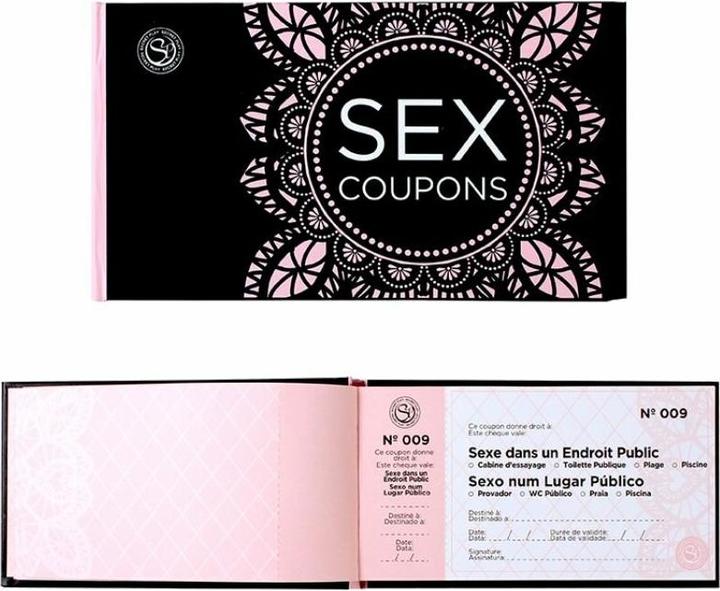 Secret play Secretplay Sex Coupons Vales De Canje Sensuales (Fr/Pt) (Würfelspiel, Französisch, Portugiesisch)