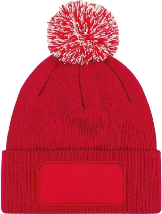 Image du produit Beechfield Bonnet à pompon Snowstar Imprimable (Taille unique)