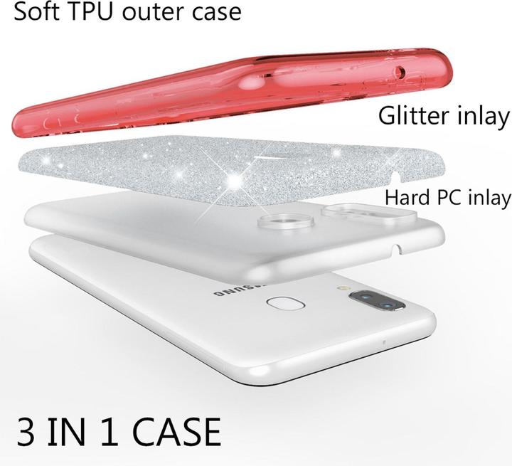 Produktbild Nalia Glitzer Hülle (Samsung Galaxy A40)