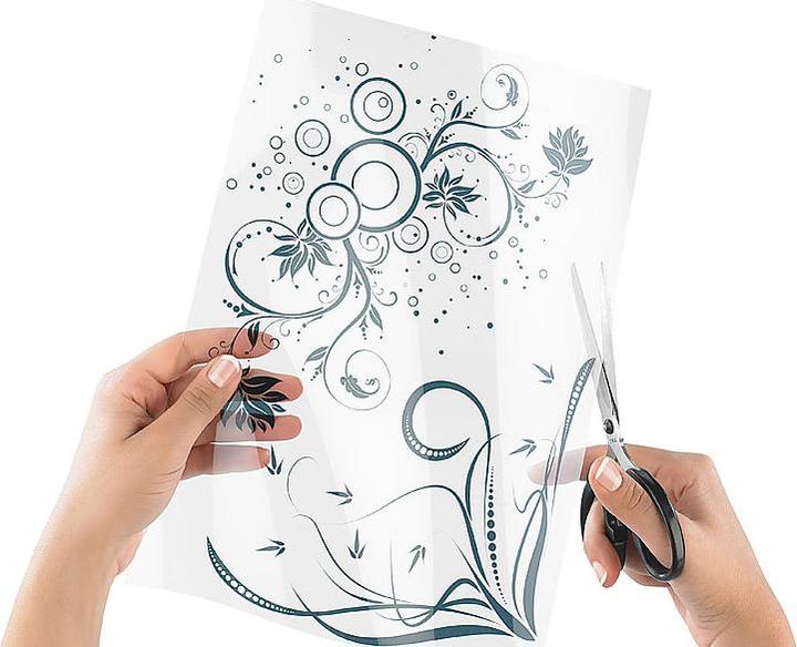 Produktbild Sattleford Klebefolien A4 transparent für Inkjet (90 g/m², 5 x, A4)