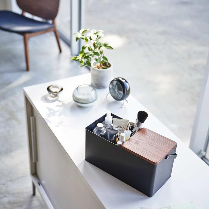Image du produit Yamazaki Make -up -Organisator - Tower - Schwarz