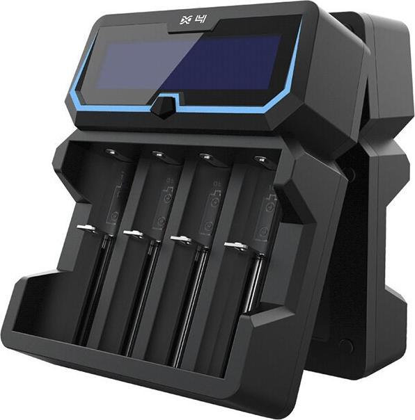 Immagine prodotto Xtar Caricabatterie per X4 18650 AA AAA celle Ni-MH Li-Ion 4 posti (1 pz., 12650, 13500, 13650, 14500, 14650, 16340, 16650, 17335, 17355, 17500, 17650, 17670, 18350, 18490, 18500, 18650, 18700, 20650, 21700, 22650, A, Sub-C, AA, AAA, Batteria + Caricabatterie)
