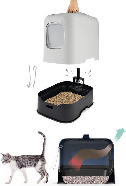 Actual product image Rotho Biala (Cat litter box closed)
