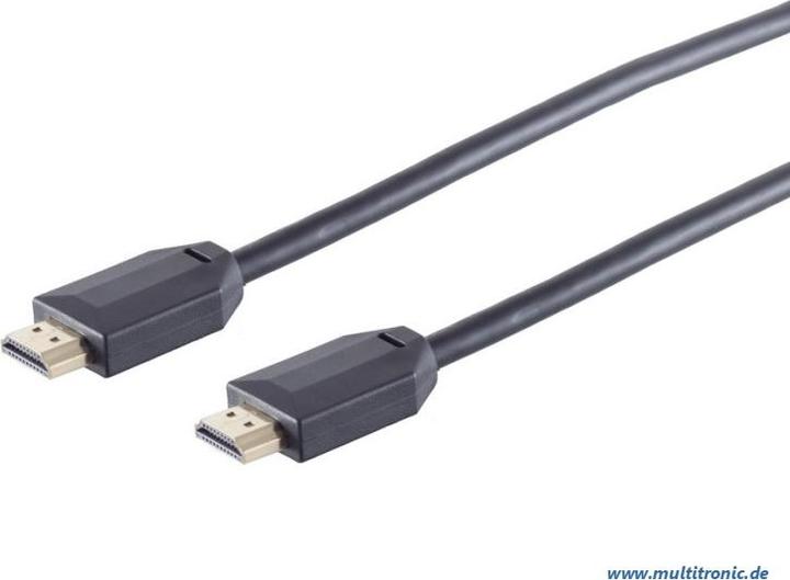 Brackton 10K Cavo HDMI 2.1 Ultra High Speed 1.0m St/St Risoluzione fino a: 10K (120Hz), 8K (120Hz), 5K (1 m, HDMI)