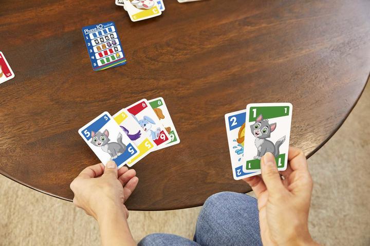 Actual product image Mattel Games Phase 10 Junior (Multilingual)