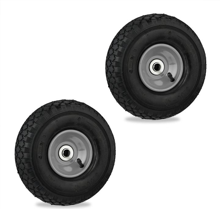 Actual product image Relaxdays 2x sack truck wheel (136 kg)