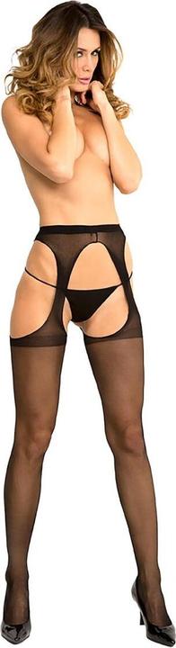 Actual product image René Rofé Suspender Stockings Black, Os (One size)