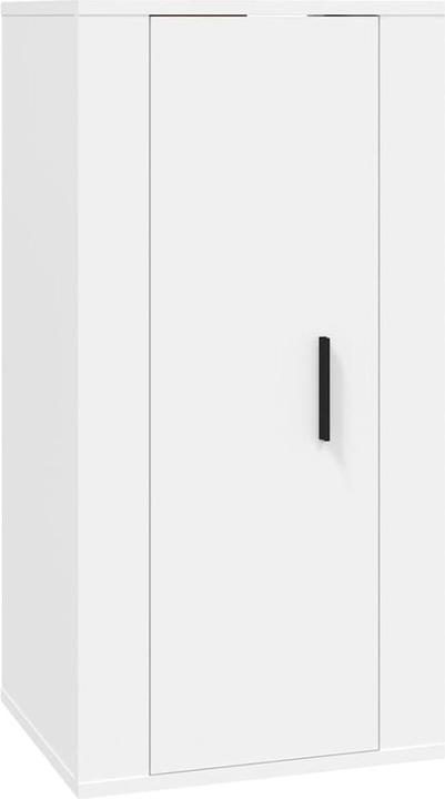 Produktbild VidaXL TV-Wandschrank Weiss 40x34,5x80 cm,Farbe: Weiss,Material