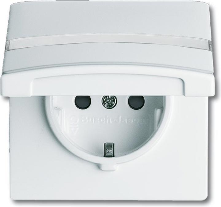 Actual product image Busch-Jaeger Schuko socket insert