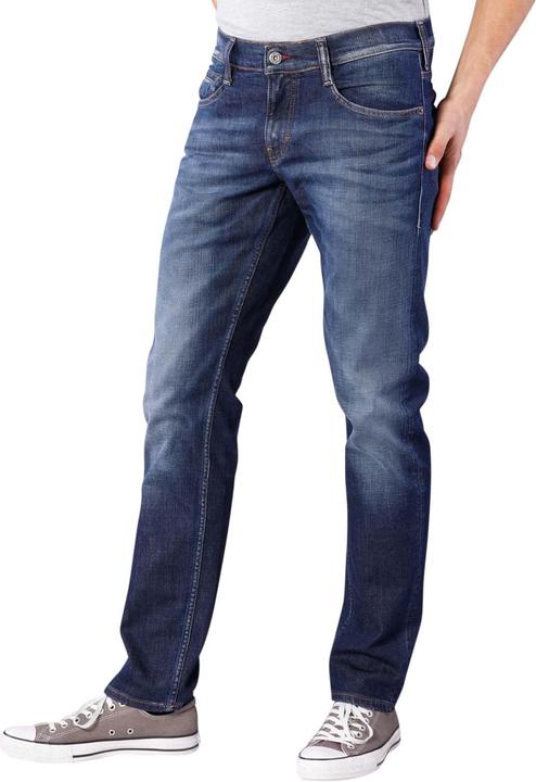 Actual product image Mustang Oregon Tapered crinkle dark rinse (W33/L30)