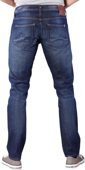 Actual product image Mustang Oregon Tapered crinkle dark rinse (W33/L30)