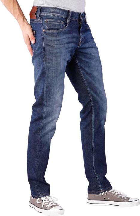 Actual product image Mustang Oregon Tapered crinkle dark rinse (W33/L30)