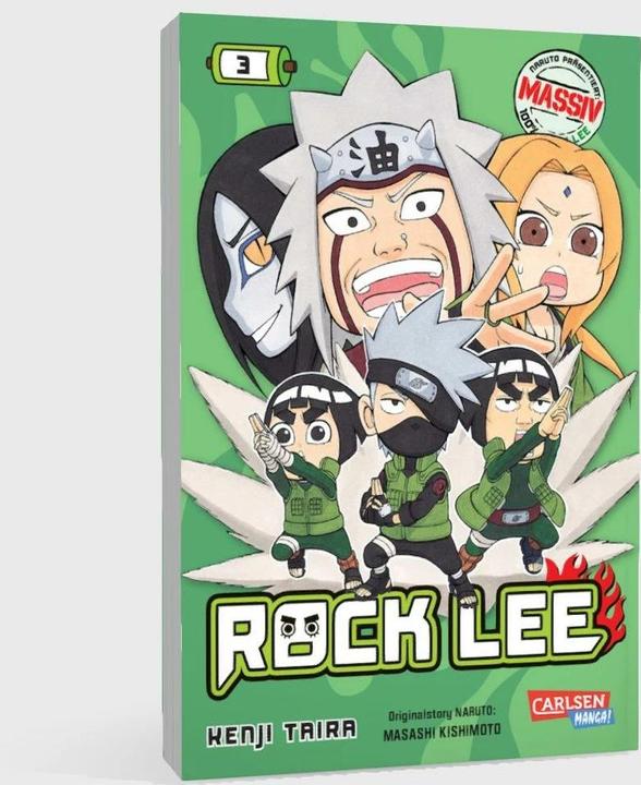 Image du produit Rock Lee Massiv 3 (Allemand, Kenji Taira, Miyuki Tsuji, Masashi Kishimoto, 2024)