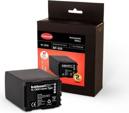 Produktbild Hähnel HL-C828 Canon BP-828 BP-827, 2700mAh, 7.4V, 20Wh (Akku)