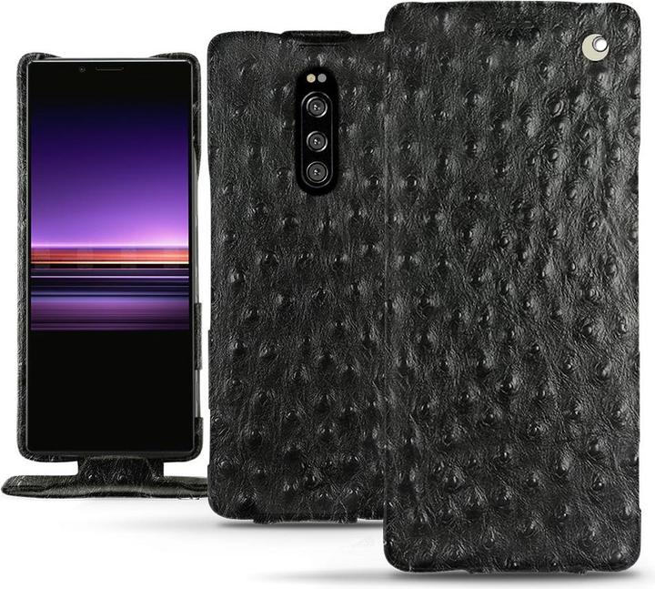 Actual product image Noreve Leather cover vertical (Sony Xperia 1)