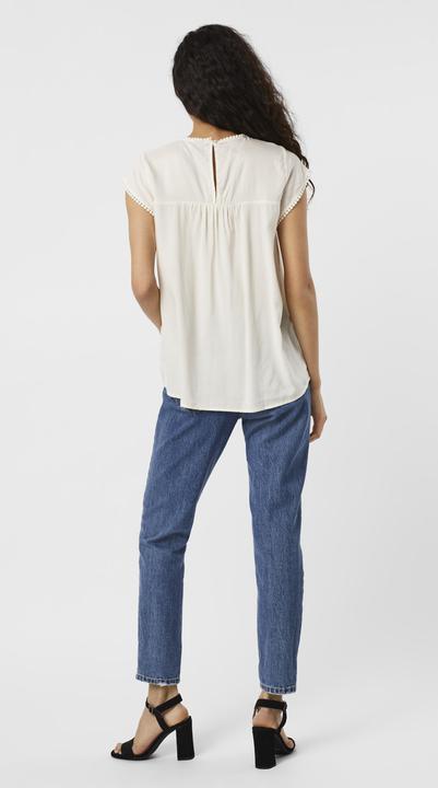 Image du produit Vero Moda Haut en dentelle avec manches courtes (XL)