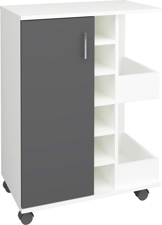 White / Anthracite