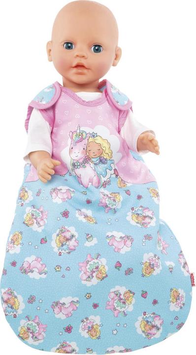 Actual product image Heless Sleeping bag unicorn size 28-