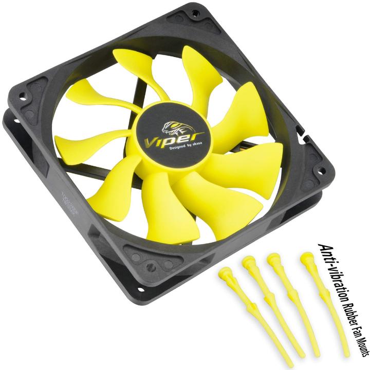 Produktbild Akasa Viper PWM Lüfter (140 mm, 1 x)
