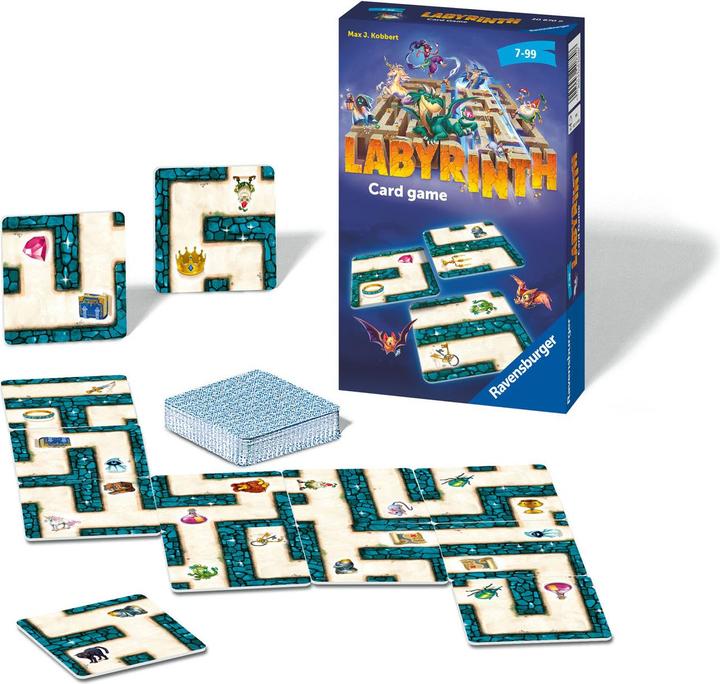 Produktbild Ravensburger Labyrinth-Kartenspiel (Italienisch)