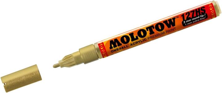 Image du produit Molotow Stylo feutre One4all 127HS or métallique 228 (Or Métallique, 2 mm, 1 x)