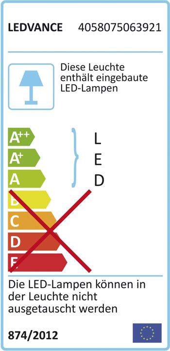 Etichetta energetica Ledvance Faretto Slim Alu (1350 lm)