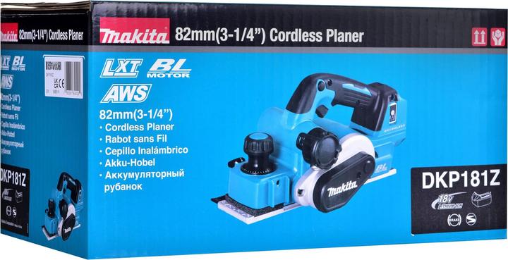 Actual product image Makita 18V Battery plane DKP181Z 82mm