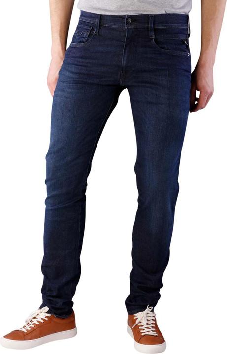 Actual product image Replay Anbass Jeans Slim Hyperflex dark indigo (W28/L32)