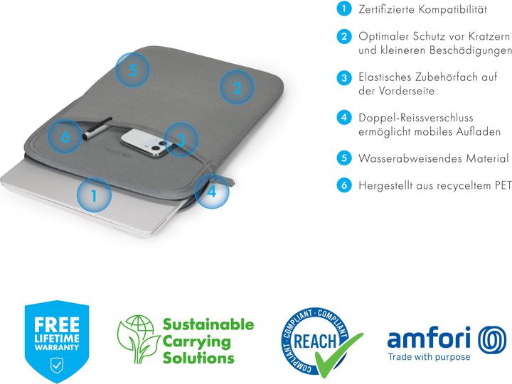Actual product image Dicota Eco Slim (13.50", Microsoft)