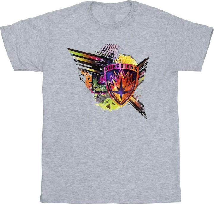 Produktbild Guardians Of The Galaxy Abstract Shield Chest TShirt (S)