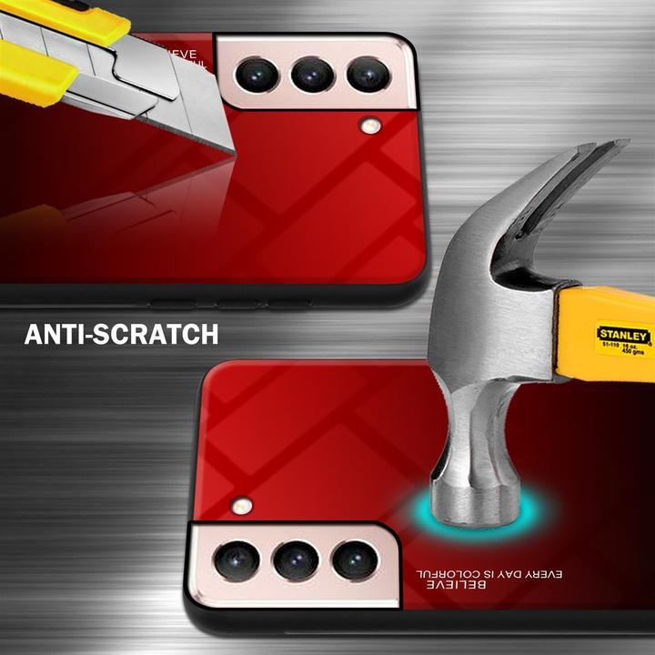 Produktbild Cadorabo TPU 2 Farben Glas Cover (Samsung Galaxy S21 5G)
