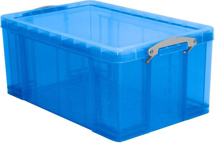 Actual product image Really Useful Box Box Really useful Boxes, plastic, transparent blue, various sizes. (64 l)